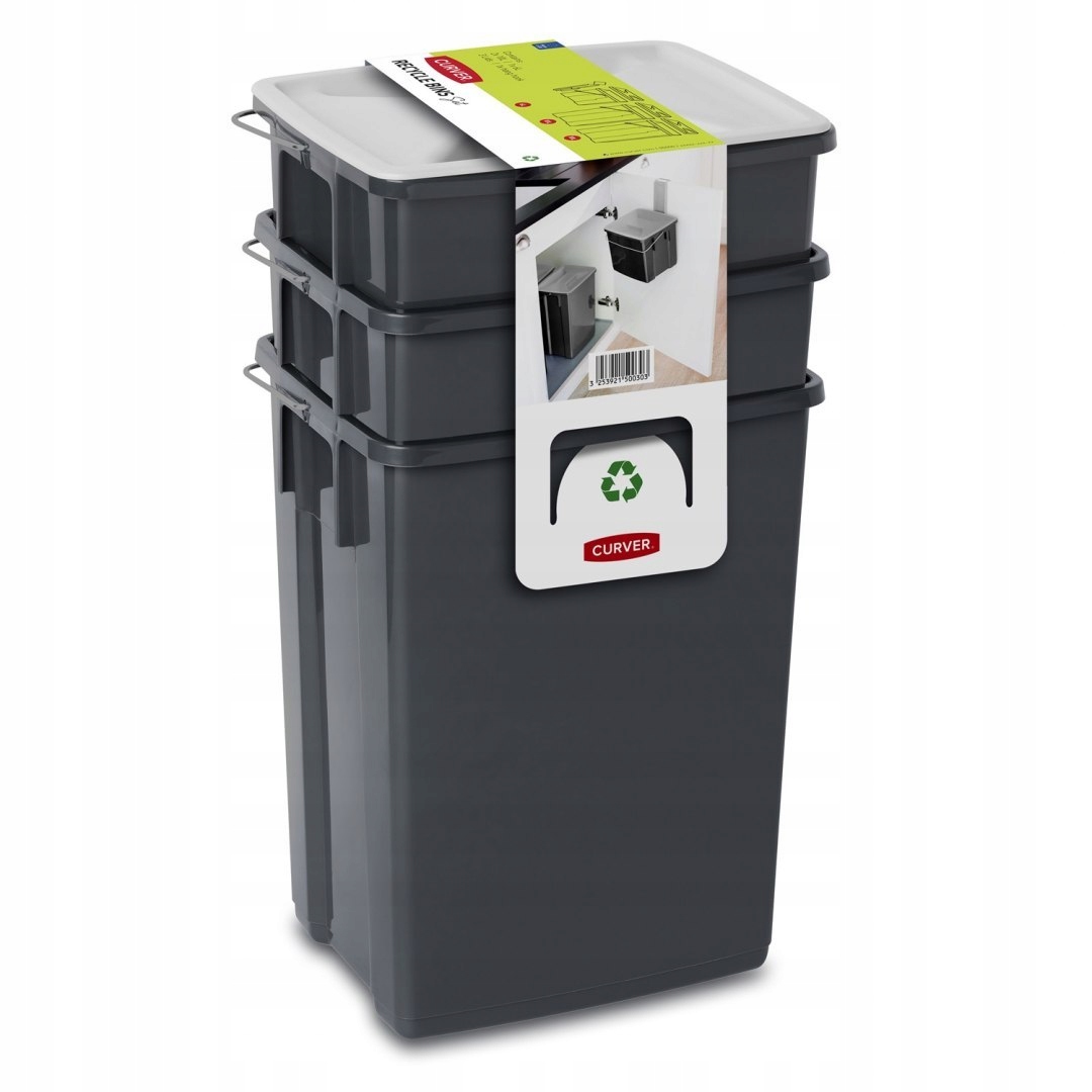 Sada triediacich košov 2x10l+6L Curver