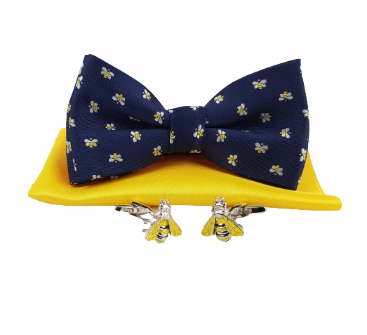 Mięka Mucha Men Style Navy, žltá