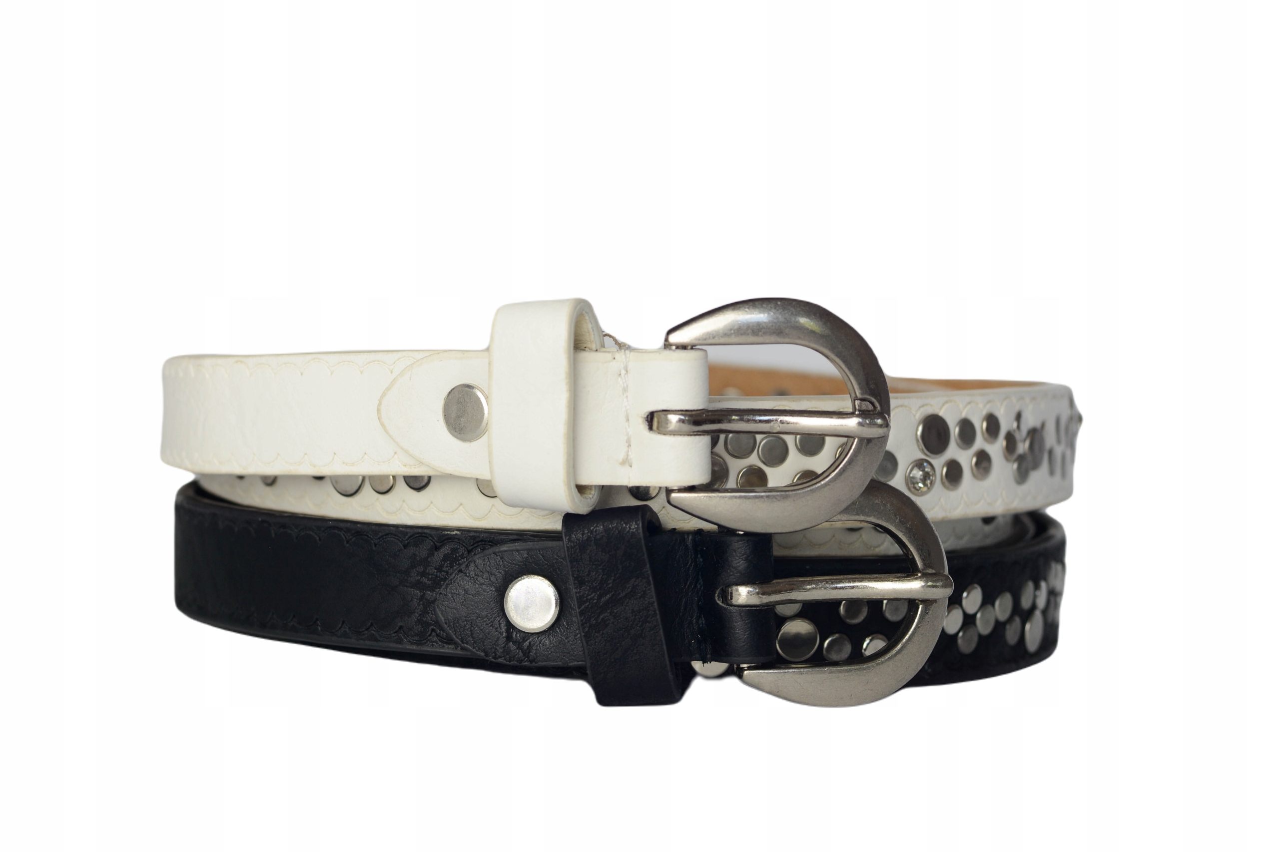 Opasok - JN Plus Paris White, Black Belt - ženský produkt