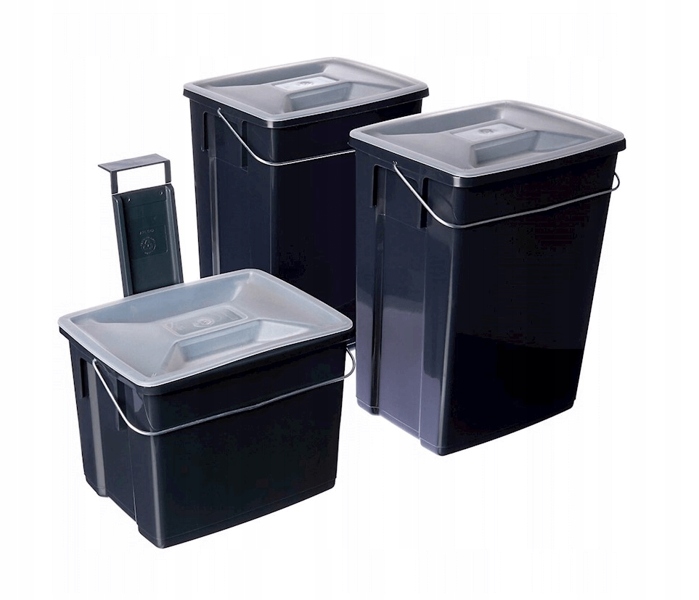 Sada kontajnerov pre segregáciu odpadu 2x10l + 6l