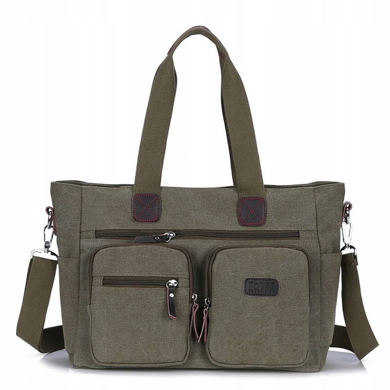 Amy Green Men Canvas Bags of Traverse Tags