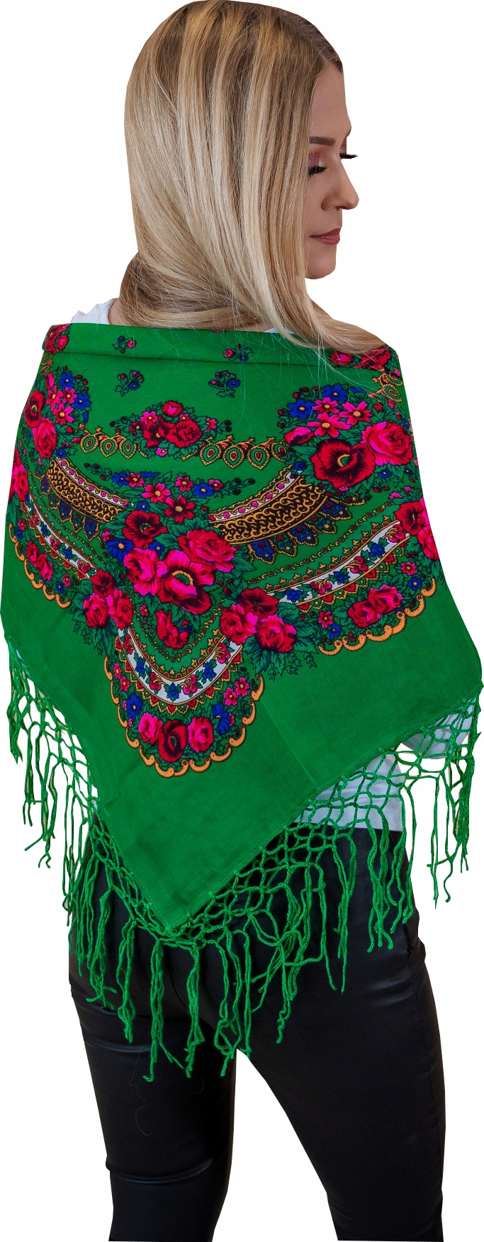Šatka - Sharsty z Red Cotton, Pink, Multi -Colored, Green