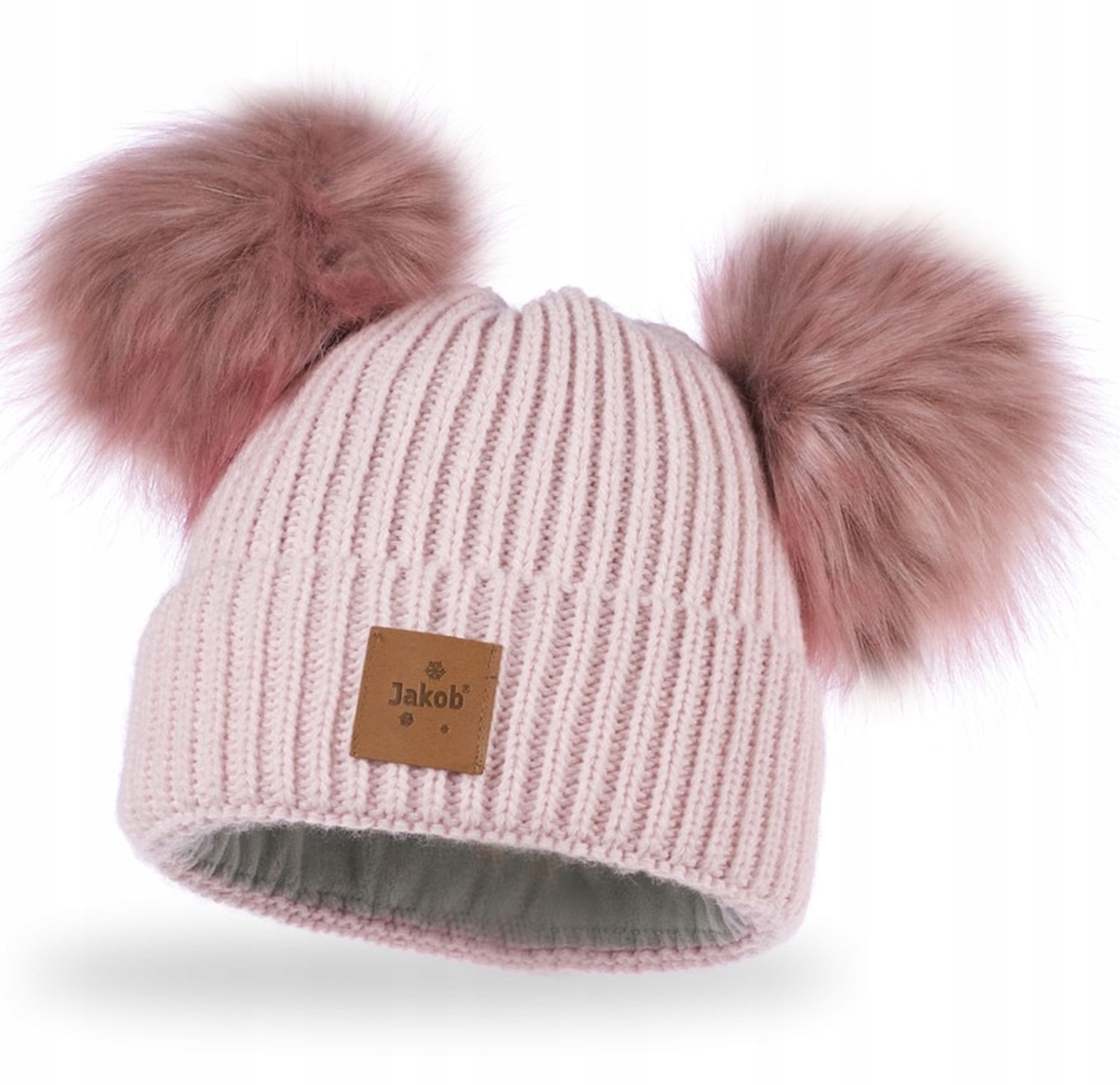 Zimná čiapka Beanie Jakob Pink. Universal
