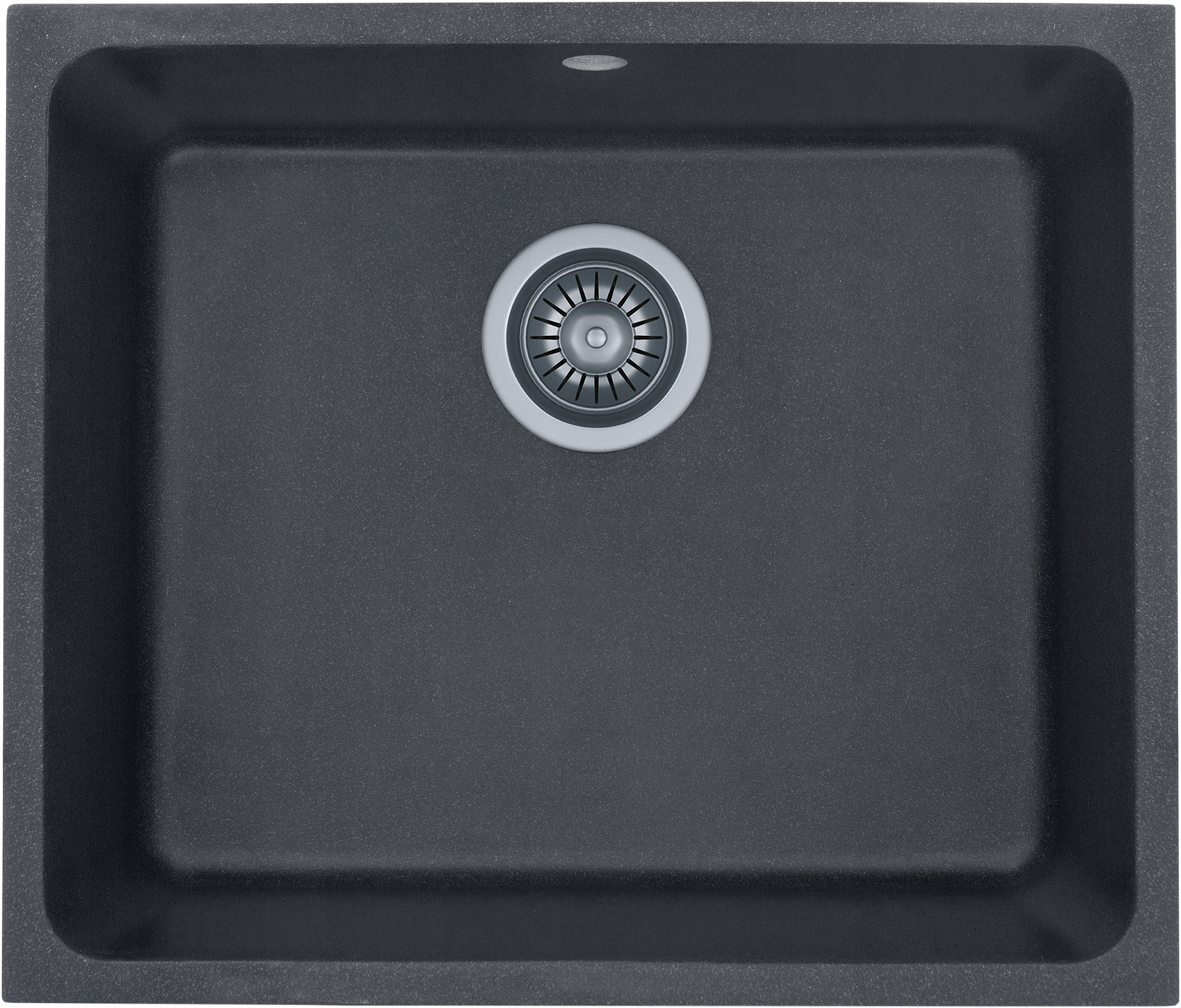 Kuchynská batéria - Kernau Kgs Granite Sink U 60 1B Čierny kovový