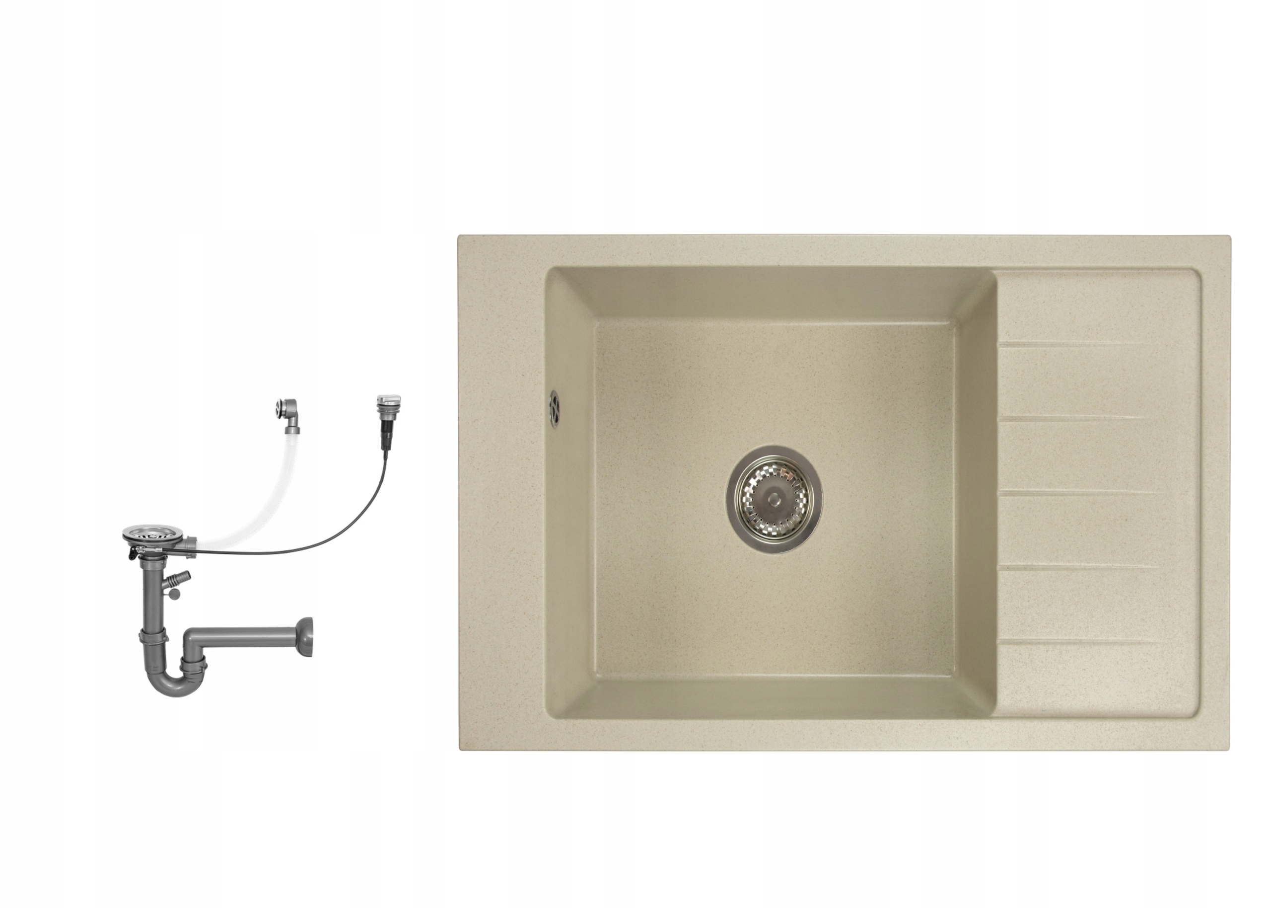 Kuchynská batéria - Single -Chamber Granite Kitchen Wink+Automa Siphon