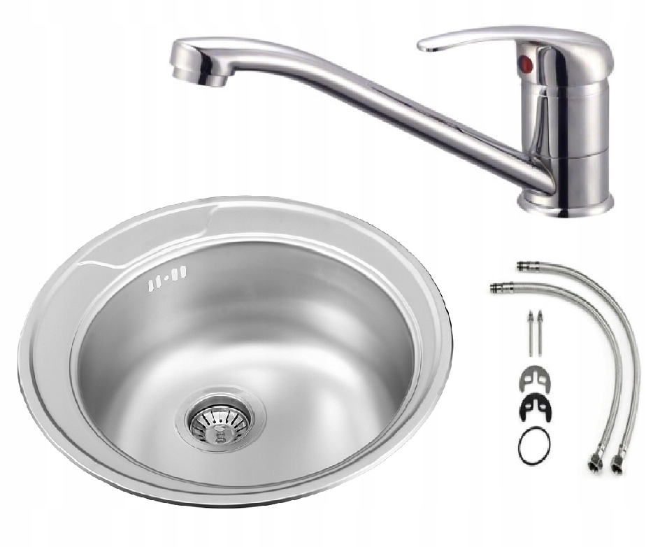 Kuchynská batéria - Sink 49 + sifon + batéria + zadarmo!