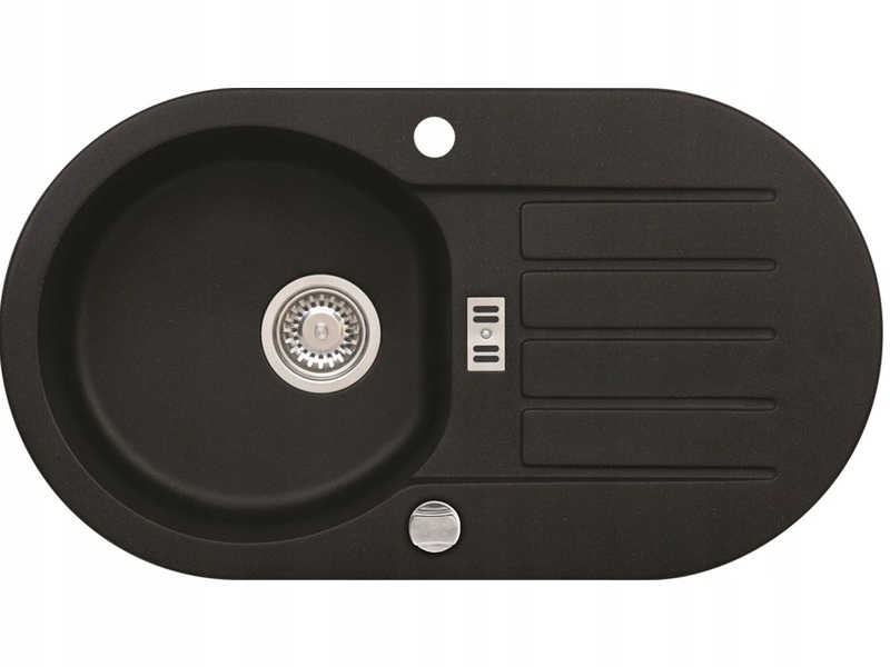 Kuchynská batéria - Alveus Niagara 40 Black Wink