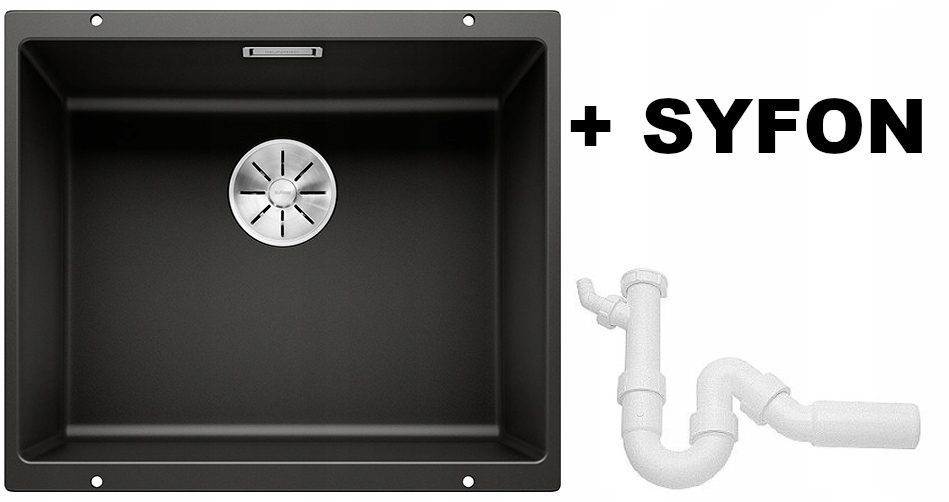Kuchynská batéria - Blanco Subline 500 Black Wink 525995