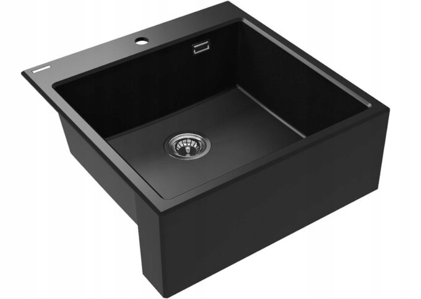 Kuchynská batéria - Deante Eridan Granitan Nero Sink