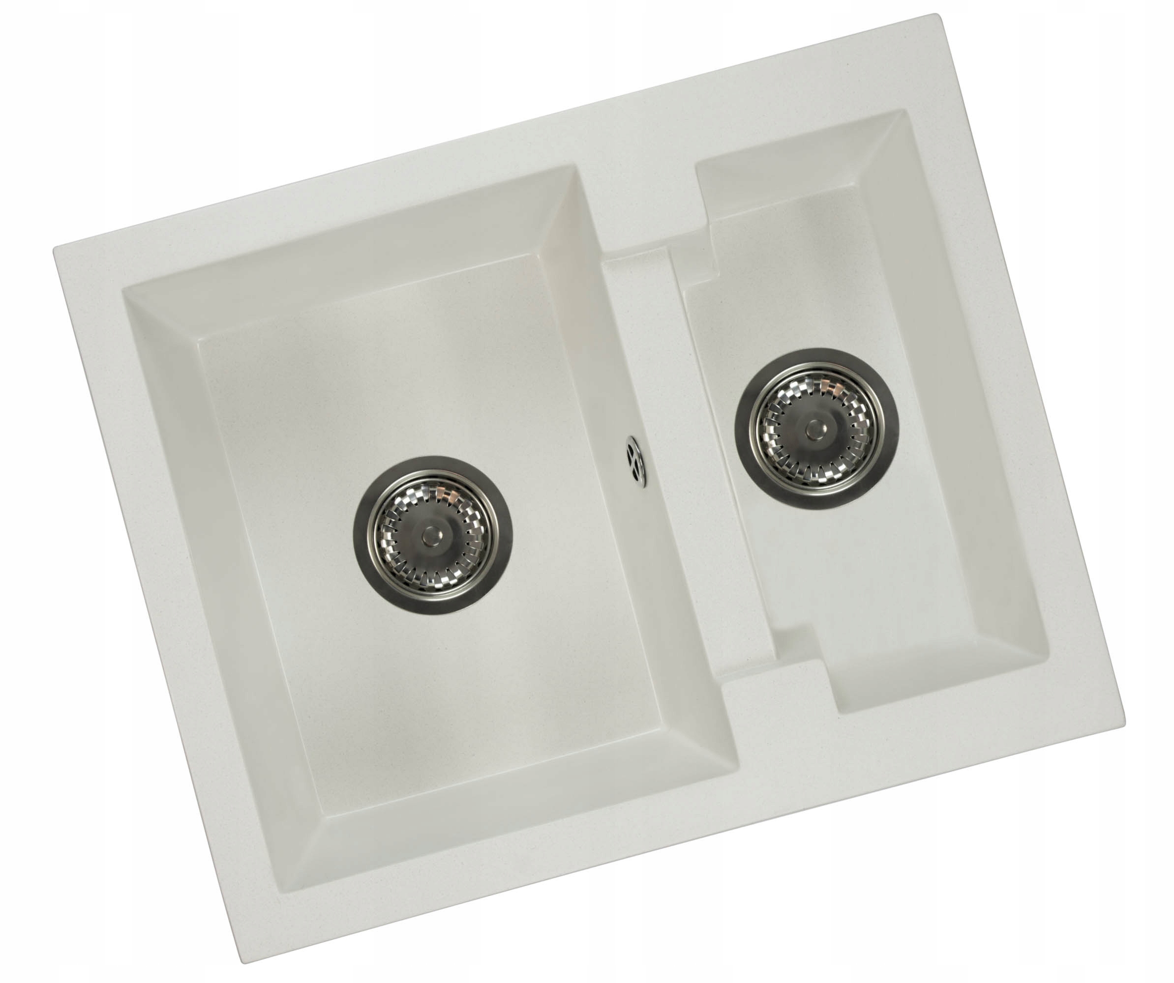 Kuchynská batéria - Amber White Granite Sink + SIPHON ZADARMO