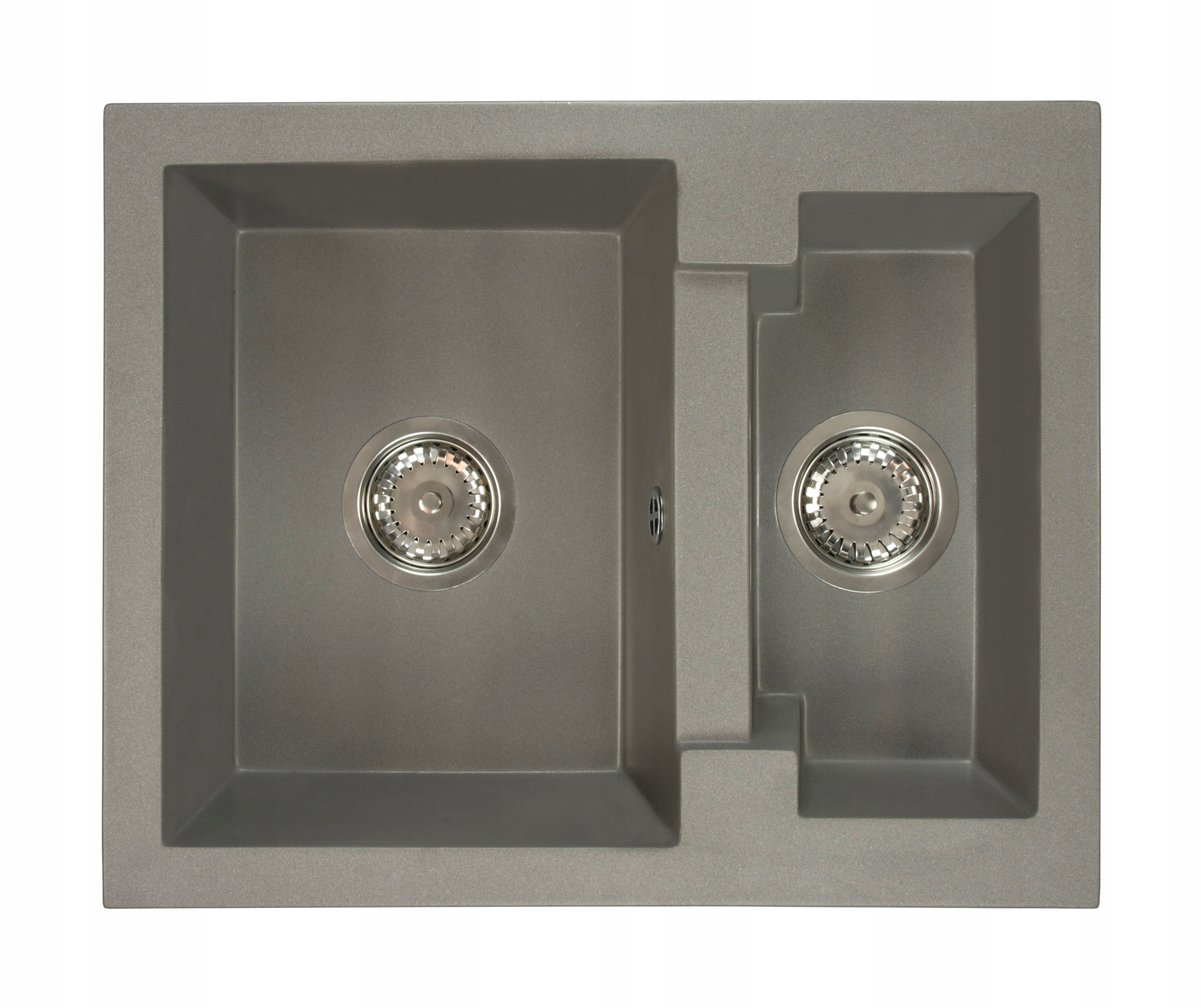 Kuchynská batéria - Amber Grey Granite Sink + SIPHON ZADARMO
