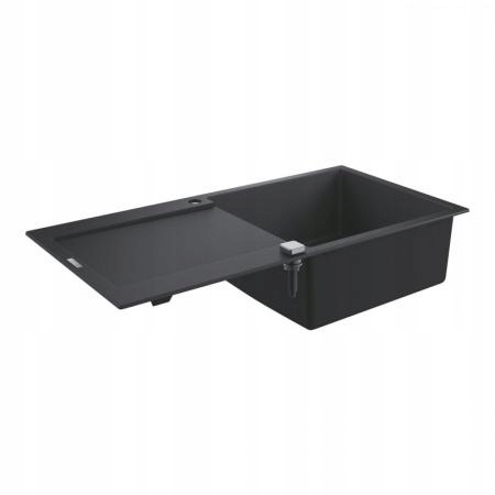 Kuchynská batéria - Grohe K500 60-C 31645AP0 Čierny žulový umývadlo