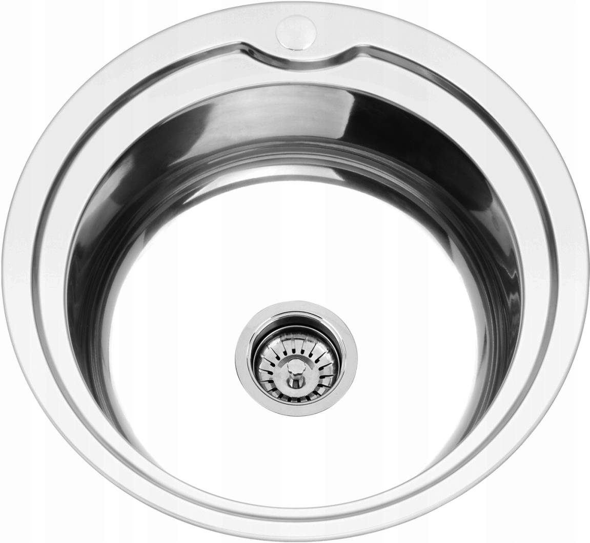 Kuchynská batéria - Okrúhle umývadlo 510 / matné