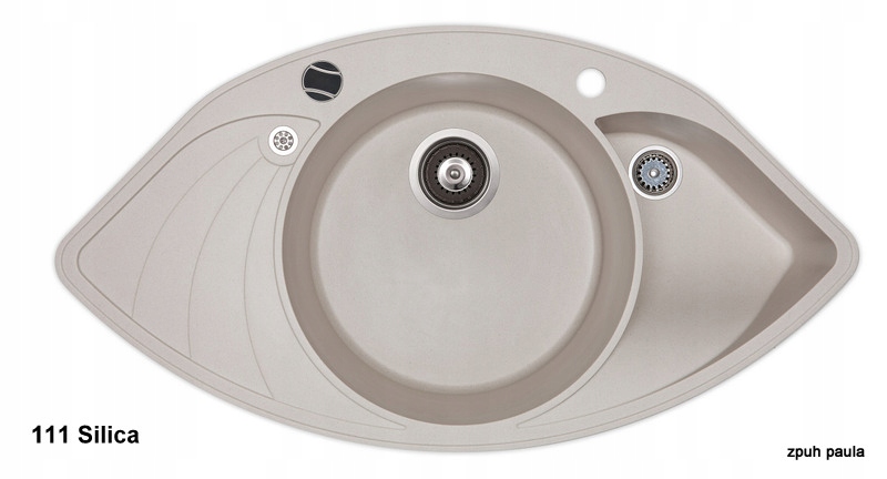 Kuchynská batéria - Papilon Sink SCP151-111aw