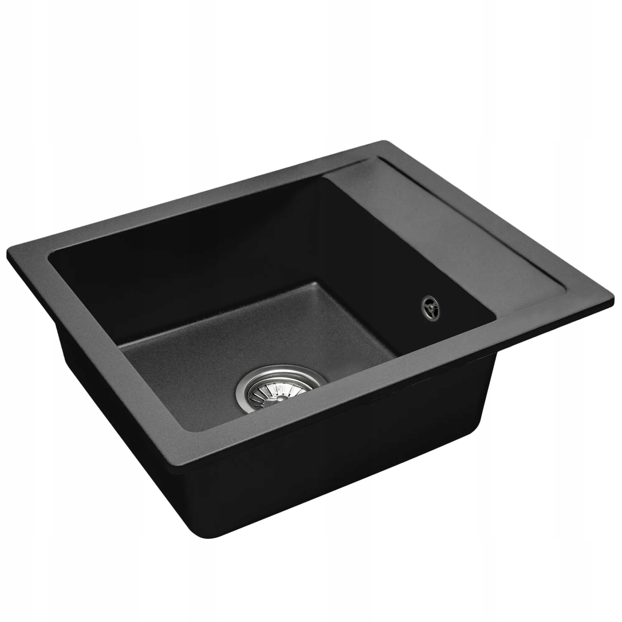 Kuchynská batéria - Rino čierne umývadlo Step Granite Sink