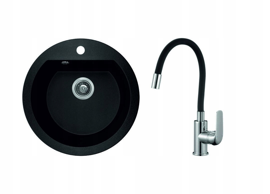 Kuchynská batéria - Dafne Granite Sink + Elza SBDE 78 Batéria