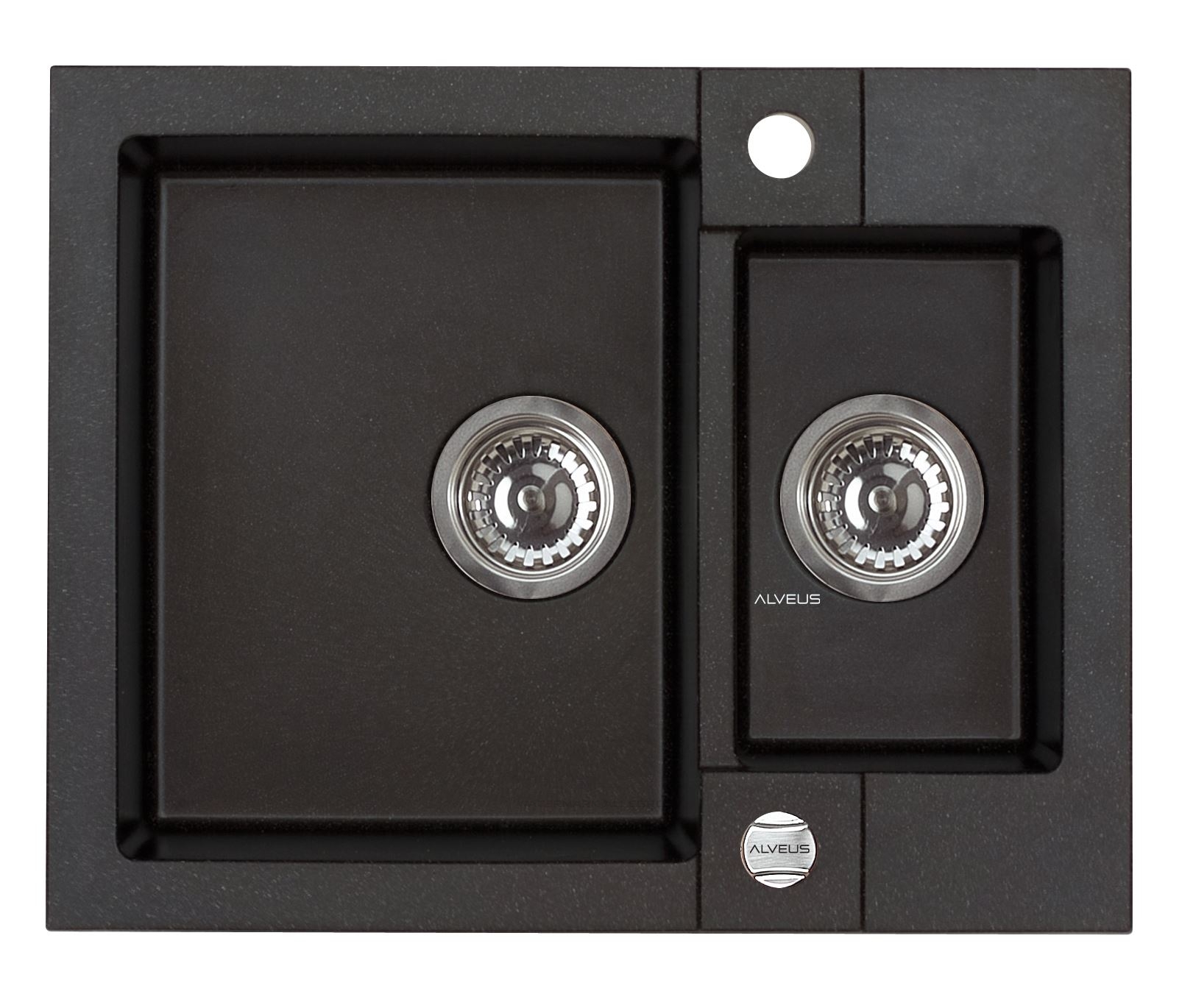 Kuchynská batéria - Rock 80 Alveus Granite Sink Black Wink