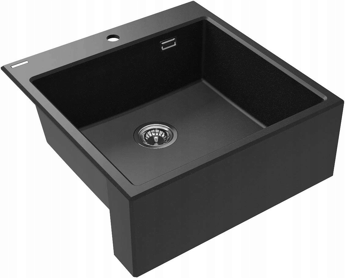 Kuchynská batéria - Grafit Eridan 60x61 Deante Granite Sink