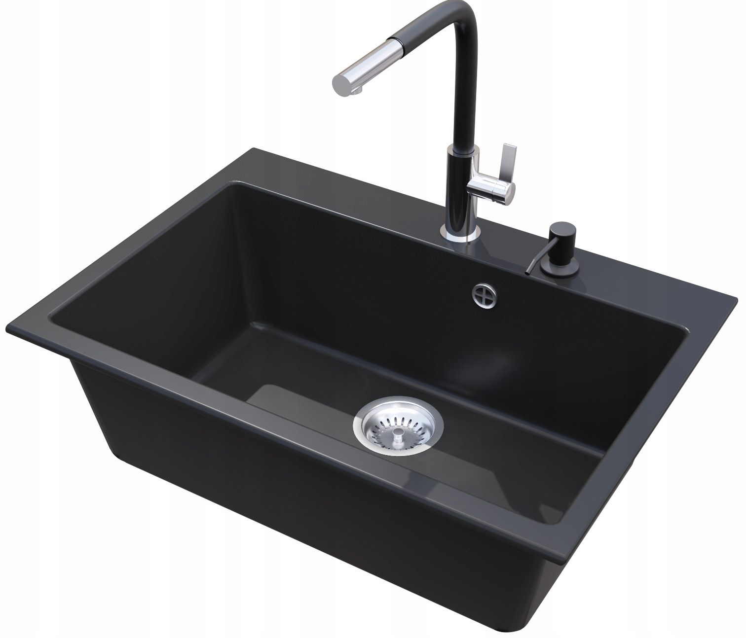Kuchynská batéria - Single -Chamber Granite Sink Dozo +