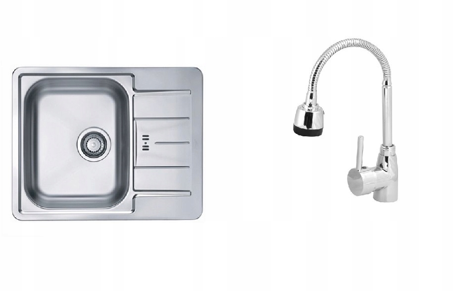 Kuchynská batéria - Single -Chamber Sink Line Dekor +Flex batéria