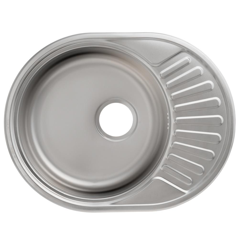 Kuchynská batéria - Single -Chamber Sink Round ALVEUS + SIPHON