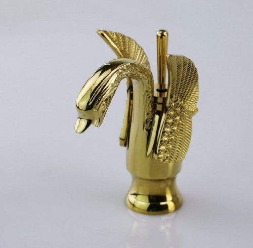 Zlatá kúpeľňa kúpeľňa Swan Gold
