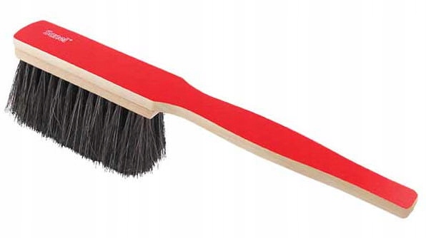Plochá drevená kefka 34 cm sanel