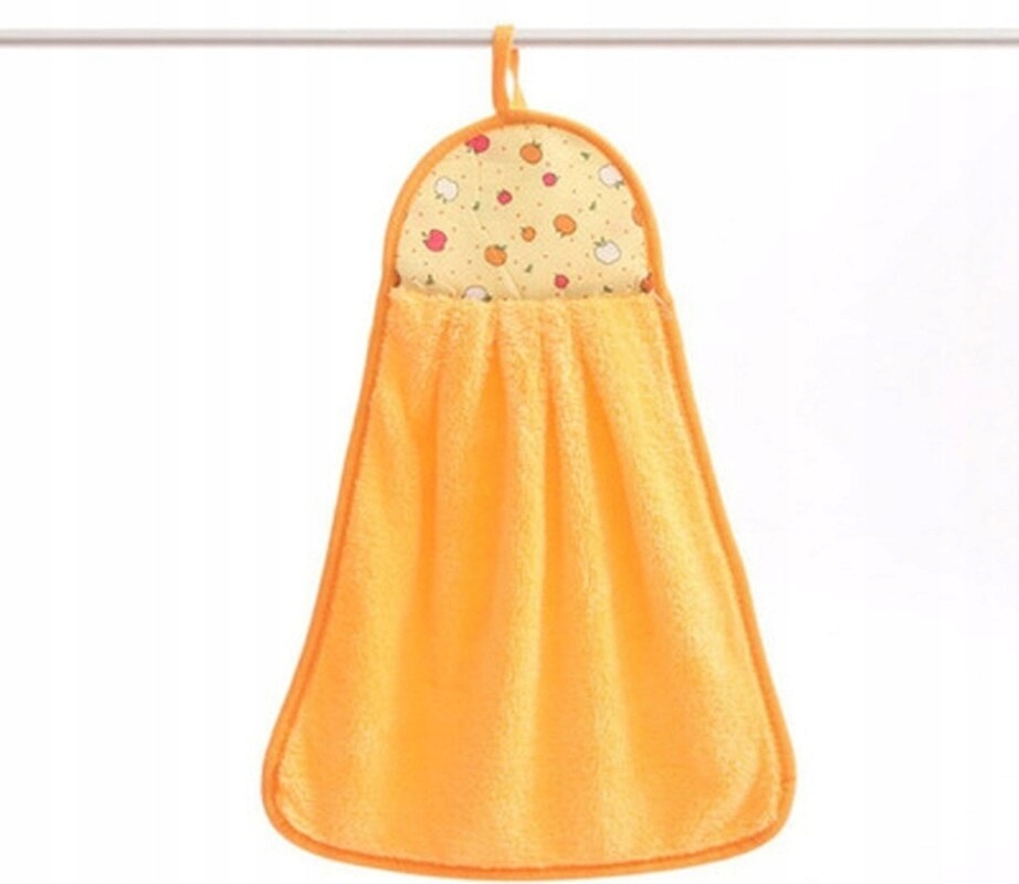 Žltý štýl koralové fleece kuchynské domáce opatrenia