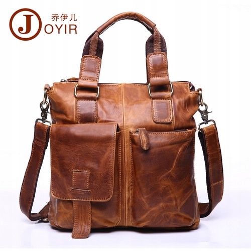 Žltý blázon Joyir Joyir Leather Pánsky priečinok