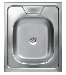 Kuchynská batéria - Oceľový umývadlo aplikované 60x50 Royal Smooth