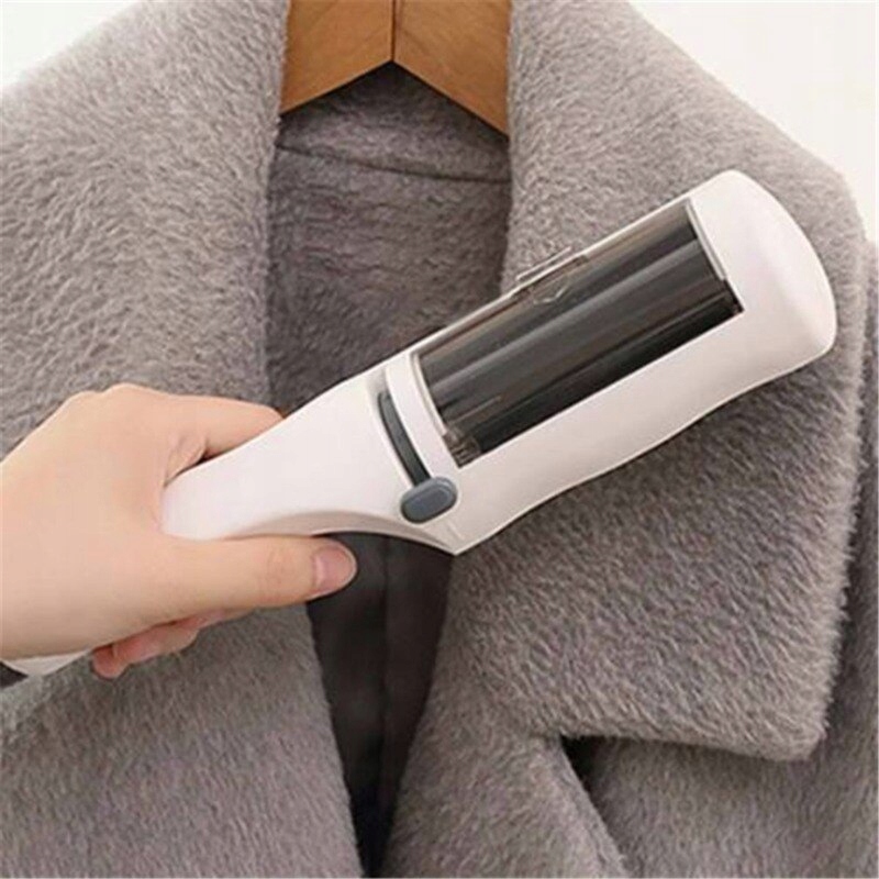 Móda bieleho štýlu na odstránenie kožušinového zametača
