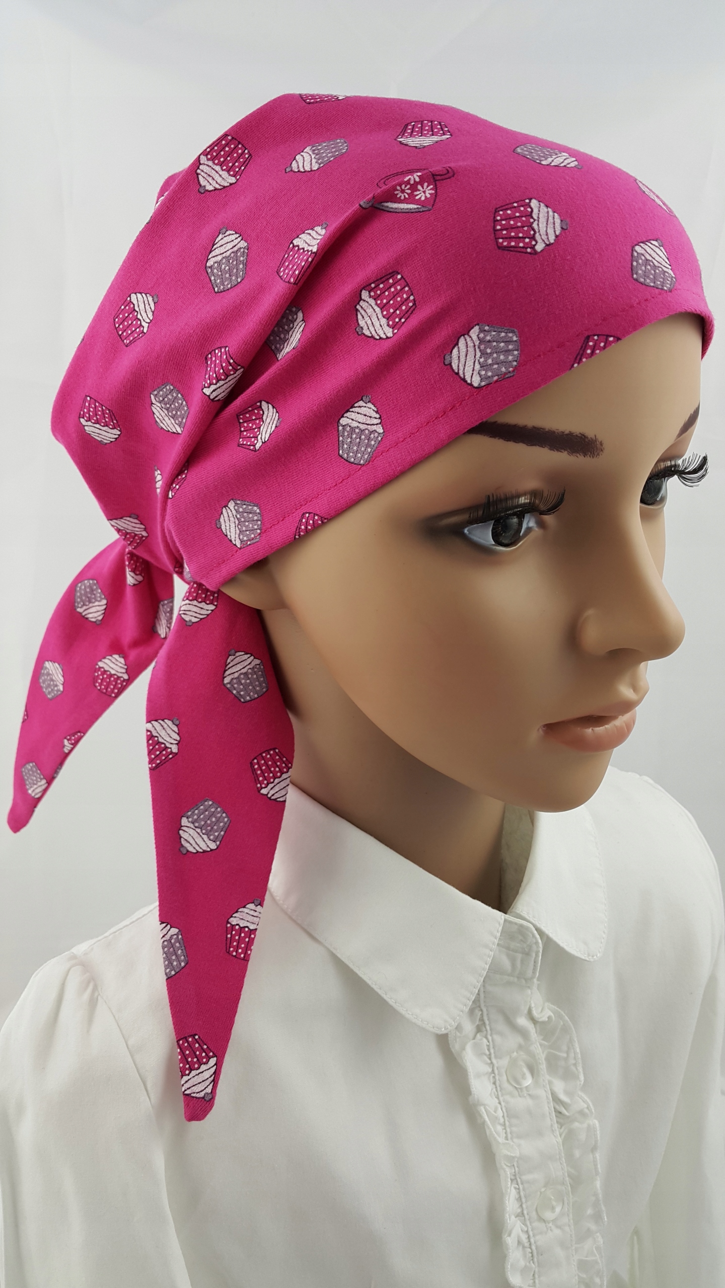 Šatka - Anamel Pink Cotton Scarf