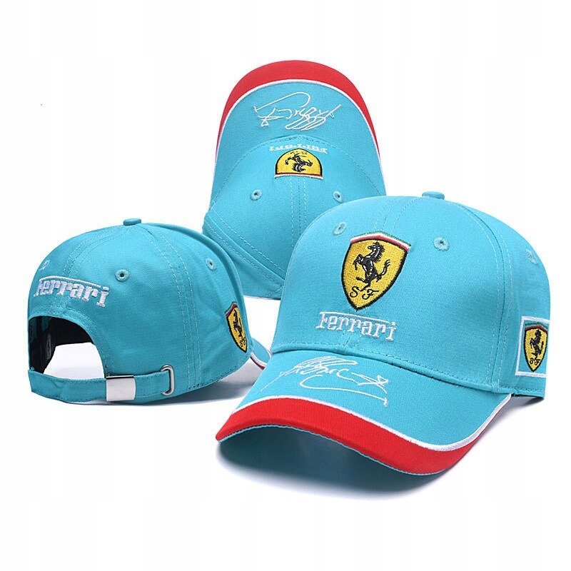 Ferrari haft haft baseball modrá