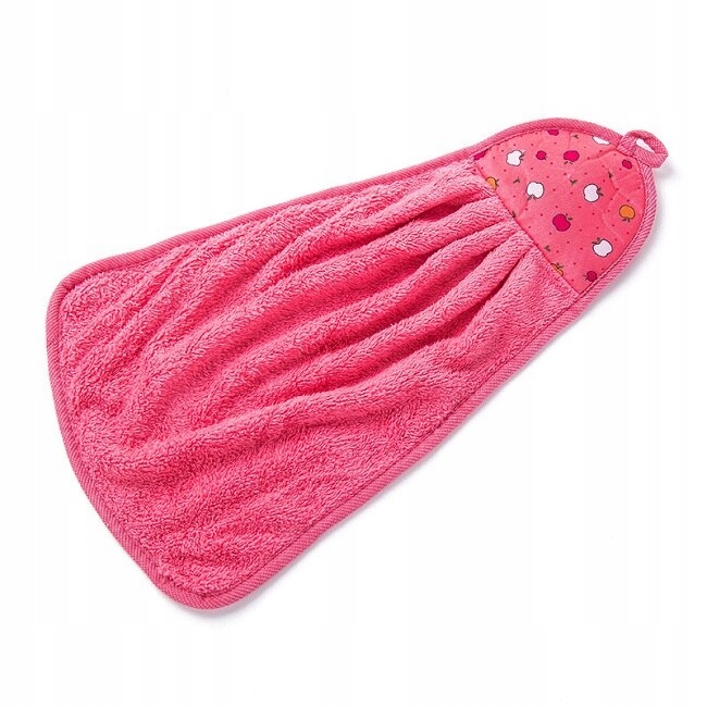 Červený štýl 1 ks 1pc kuchynská handrička na umývanie n