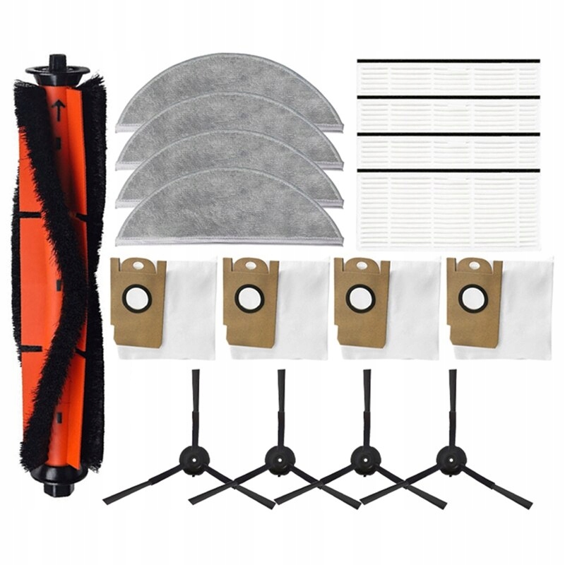 Pre mopové prachové vrecko Rolling Brushes Hlavné kefy
