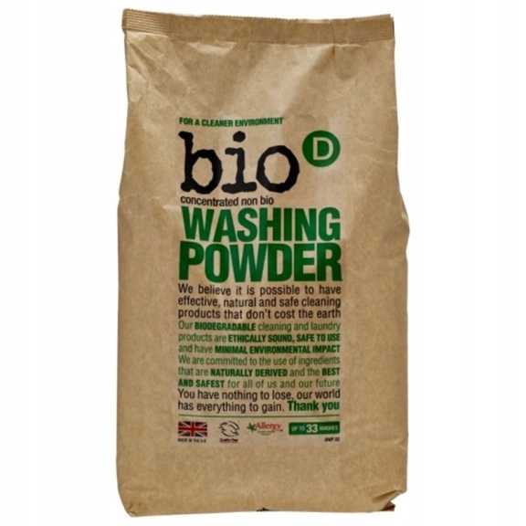 Prací prášok - Ekologický 2kg umývanie prášku - bio-D