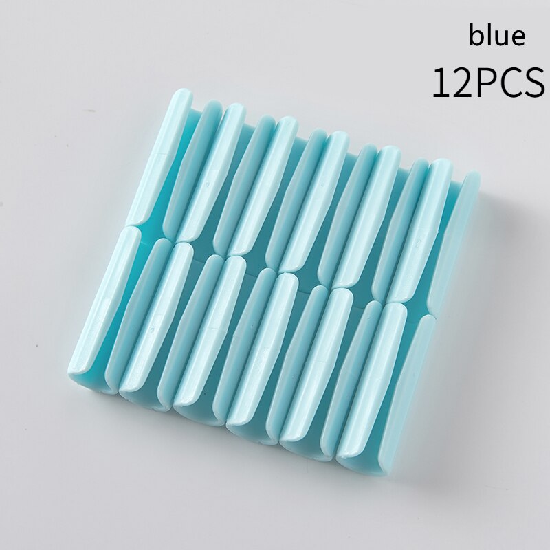 modrý štýl 12 kusov