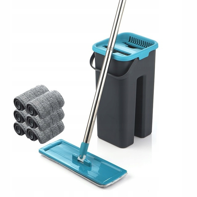 plochý MAGIC ROTAČNÝ MOP s vedrom.DVOJKOMOROVÝ