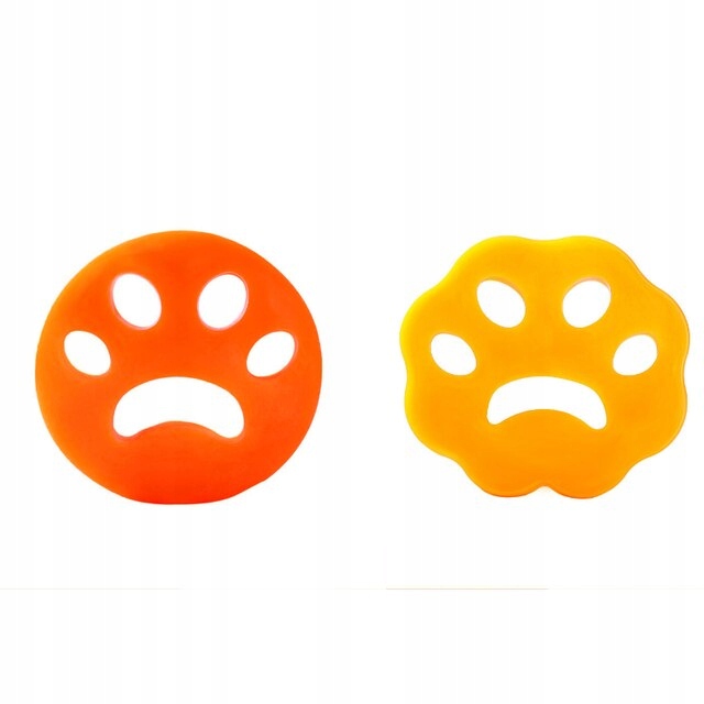 Oranžový žltý štýl 2 ks s viacerými práčkami