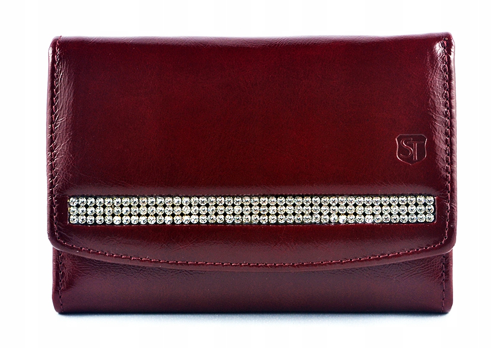 Peňaženka - Portfólio Swarovski Prírodná koža Red SV 060 - Dámsky produkt