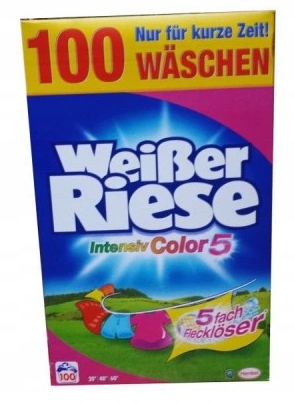 Prací prášok - Weiser Riese 100-200 Práškové farby de
