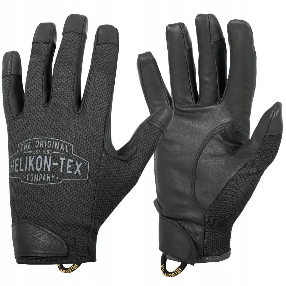 Rukavice - taktické rukavice Helikon Rangman Black XXL