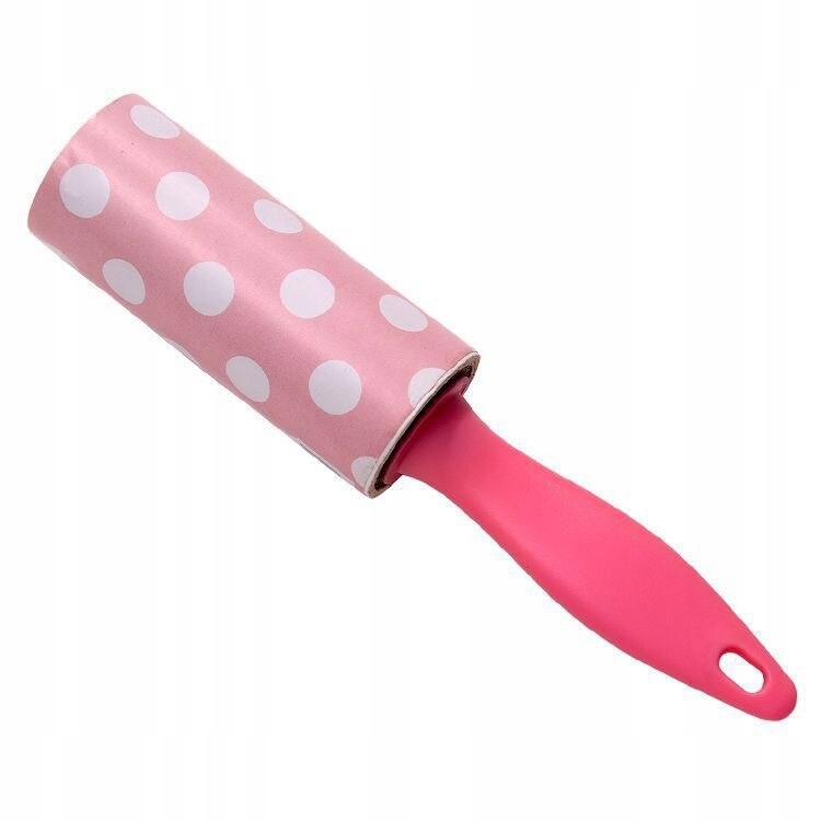 Ružový štýl tkanina Lint Rolller Stickler odnímateľný