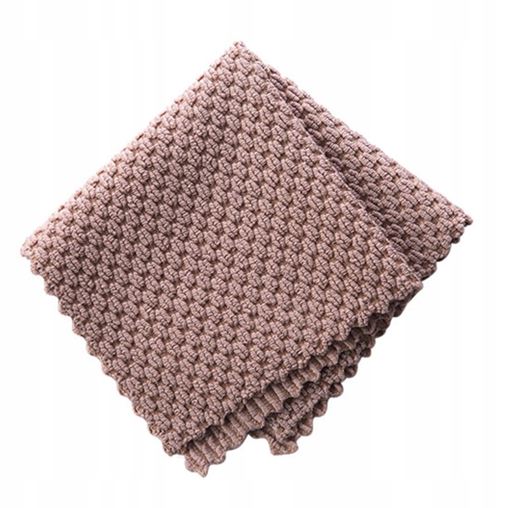 Káva v štýle 1pc uterák na čistenie kuchyne anti -hread