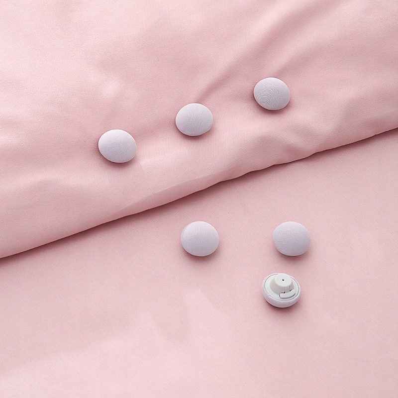 Šedý štýl 2 ks. Držiak na prikrývku húb Macaron