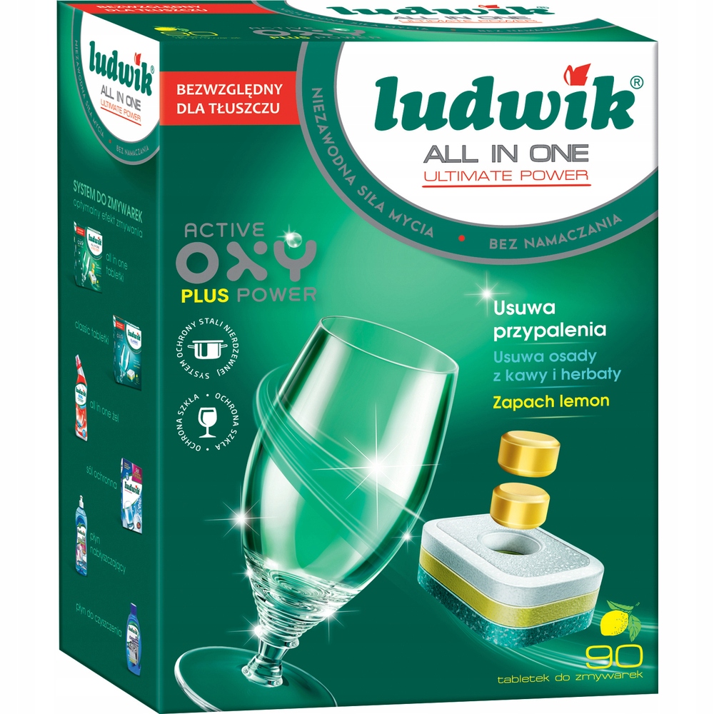 Tablety pre umývačky LUDWIK 90SZT