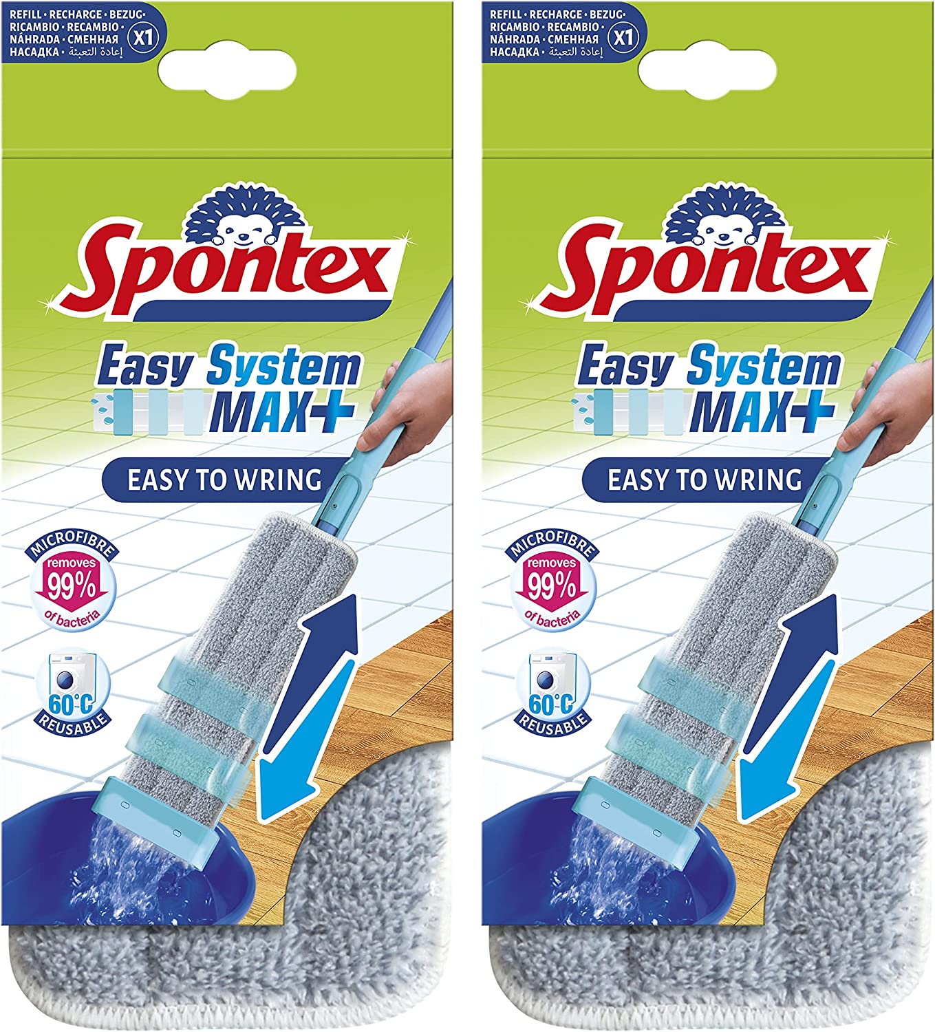 Spontex Easy Max vložky do mopu 2 ks
