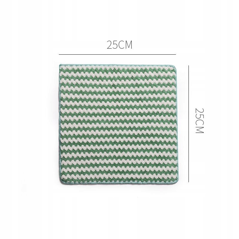 Zelený štýl 3 PCS PCS Kuchynské handriky