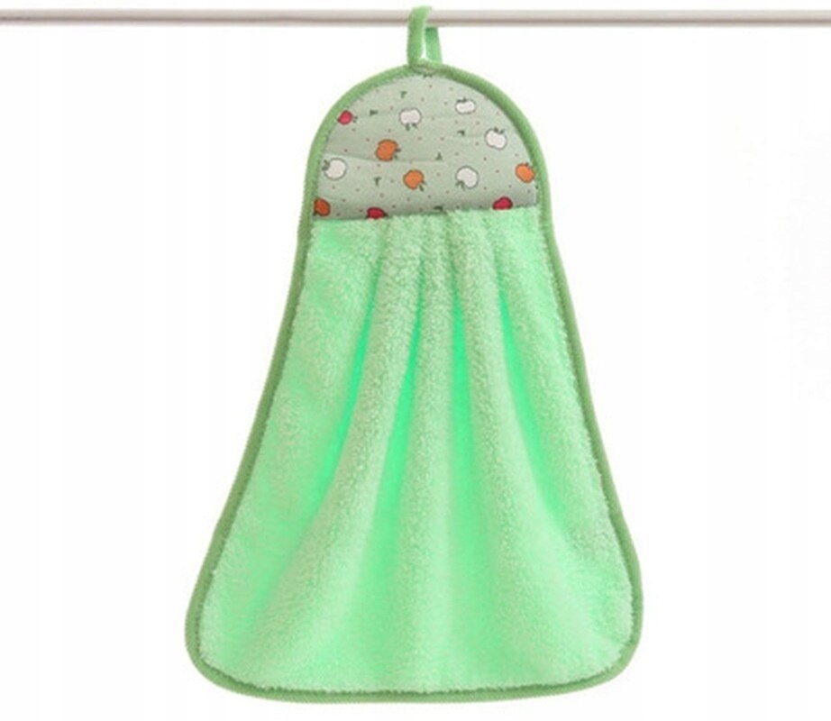 Zelený štýl Coral Fleece Kitchen Domáce úlohy v stredu