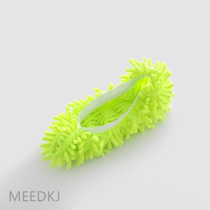 Zelený štýl Enillele lenivý mop podlahový papuče po